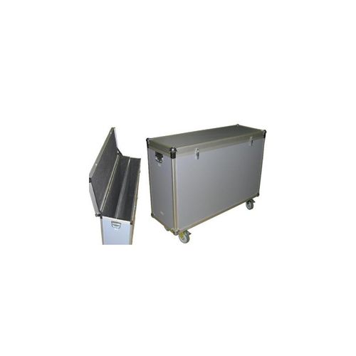 Flight case en aluminium - 300750 - Facdem Equipements - avec roues