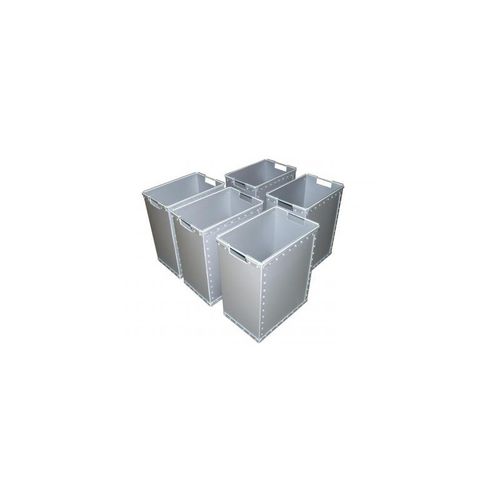 Caisse en PEHD - 300182, 300755 - Facdem Equipements - en acier galvanisé / de stockage / de sel