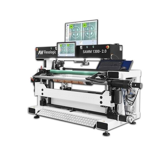 Machine pour le montage automatique - SAMM 2.0 - AV FLEXOLOGIC - semi-automatique / de cliché flexographique