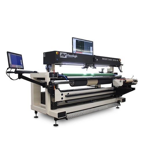 Machine pour le montage de cliché flexographique - MOM DD+Pro - AV FLEXOLOGIC