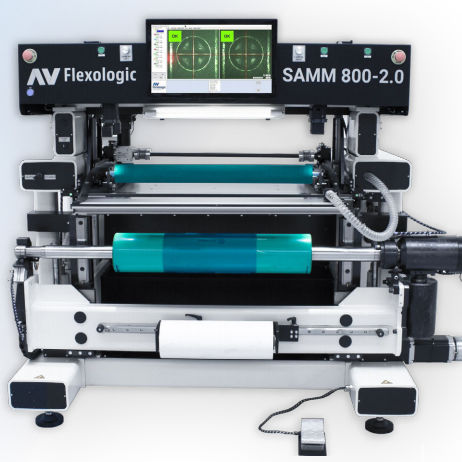 Machine pour le montage automatique - SAMM 2.0 800 - AV FLEXOLOGIC - de cliché flexographique