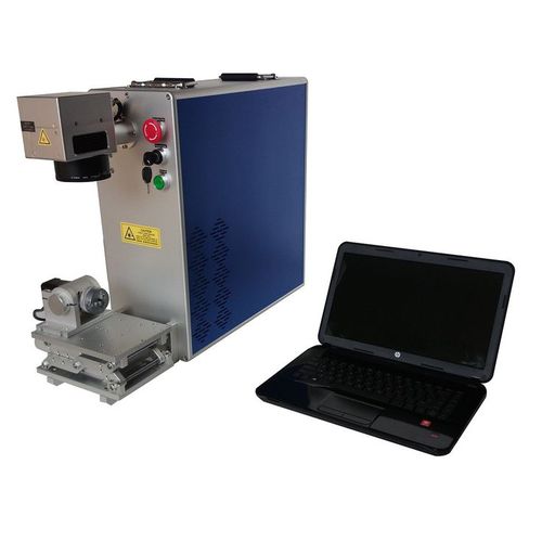 Machine de gravure laser à fibre - ST-FL50-AMDL - Suzhou Suntop Laser Technology CO.,LTD - de métal / d'aluminium / de laiton