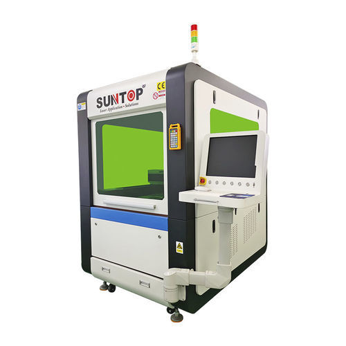 Machine de découpe laser à fibre - ST-FC6060 - Suzhou Suntop Laser Technology CO.,LTD - pour métal / de tôle / pour tubes métalliques