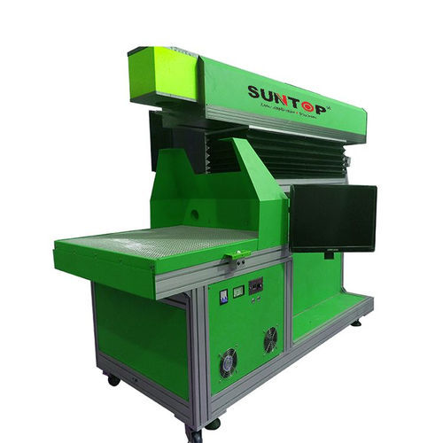 Machine de marquage laser CO2 - ST-LCO2110 - Suzhou Suntop Laser Technology CO.,LTD - de cuir / de verre / de tissus