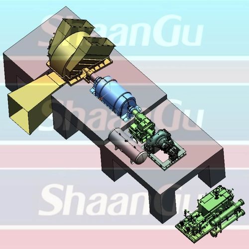 Turbine à vapeur - SHRT - Shaanxi Blower (Group) Co., Ltd. - pour récupération d'énergie