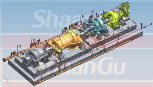 Turbine à gaz - Shaanxi Blower (Group) Co., Ltd. - pour la production d’électricité