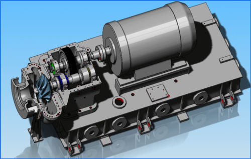 Compresseur de gaz - Shaanxi Blower (Group) Co., Ltd. - sans moteur / stationnaire / pour applications alimentaires