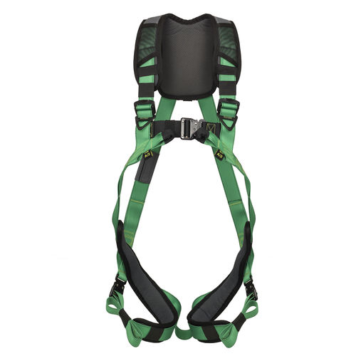 Harnais antichute - V-FIT - MSA - avec point de fixation latéral / élastique / D-ring