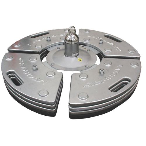 Ancrage antichute en acier galvanisé - Constant Force® - MSA - pour toiture / à béton