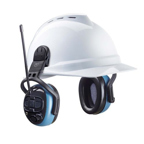 Casque antibruit en mousse - Dual Pro - MSA - à arceau / électronique