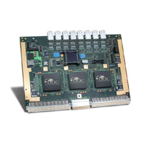Commutateur Ethernet administrable - FC-76000 - Data Device Corporation - 16 ports / de fibre optique / embarqué