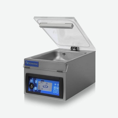 Machine d'emballage à avance manuelle - T2 - Henkovac - sous vide / de table / pour produits alimentaires