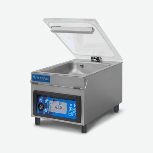 Machine d'emballage à avance manuelle - US2   - Henkovac - sous vide / de table / pour produits alimentaires