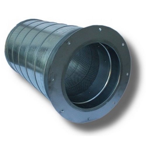 Silencieux pour ventilation - VAP Industrie - tubulaire / en acier