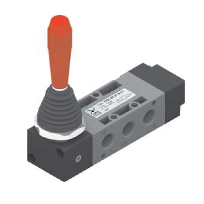 Distributeur pneumatique à commande manuelle - VAP Industrie - à tiroir / compact