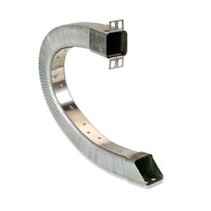 Chaîne porte-câbles entièrement clos - Gortube series - Dynatect Manufacturing, Inc. - en métal / avec séparateurs / à faible bruit
