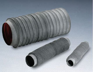 Soufflet de protection rond - Gortflex® CT series - Dynatect Manufacturing, Inc. - en caoutchouc / en toile enduite / moulé