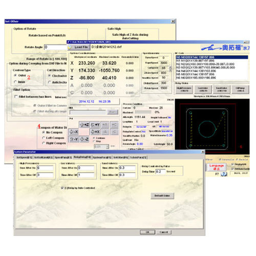Logiciel de commande de mouvement d'axes - waterjet software - Shenyang  All-Powerful Science&Technology Stock Co.,Ltd. - de pilotage CNC / pour découpe au jet d'eau / temps réel
