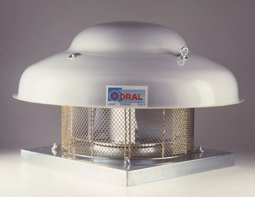 Tourelle d'extraction - ET  - CORAL - axial / d'extraction / en acier galvanisé