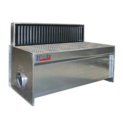 Table aspirante pour le soudage - POLIEX series - CORAL - autonettoyant / ATEX