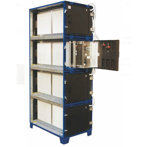 Unité de filtration électrostatique - Ef SMOKE series - CORAL - à air / modulaire / centralisée
