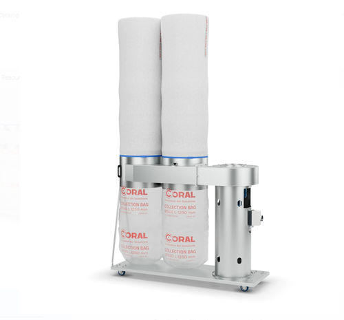 Dépoussiéreur à manches - CA series - CORAL - décolmatage pneumatique / à haut rendement / pour poussière de bois