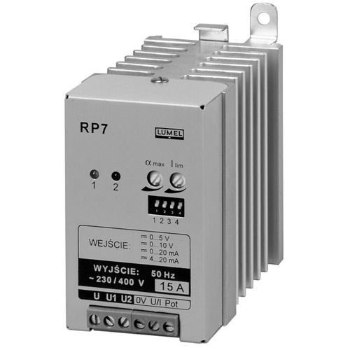 Contrôleur de puissance monophasé - RP7 - LUMEL - sur rail DIN