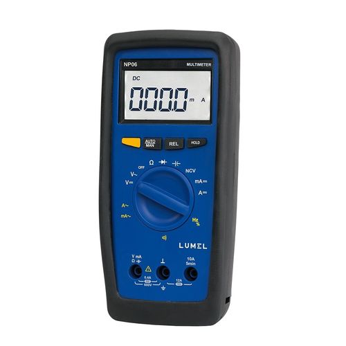 Multimètre numérique - NP06 - LUMEL - portable / 1000 V / 10 A