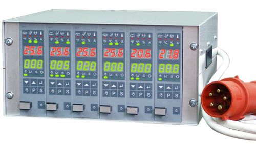 Contrôleur de température avec afficheur LCD - SR11 - LUMEL - pour moulage par injection