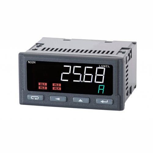 Indicateur de courant - N32H - LUMEL - de courant continu / de tension / de fréquence