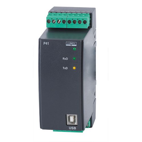 Transducteur de puissance sur rail DIN - P41 - LUMEL - monophasé