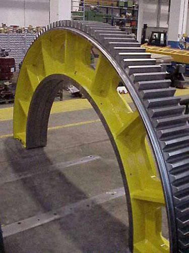 Couronne dentée pour l'industrie du ciment - Galbiati Group S.r.l.