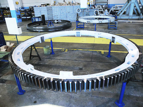 Couronne dentée pour applications minières - Galbiati Group S.r.l.