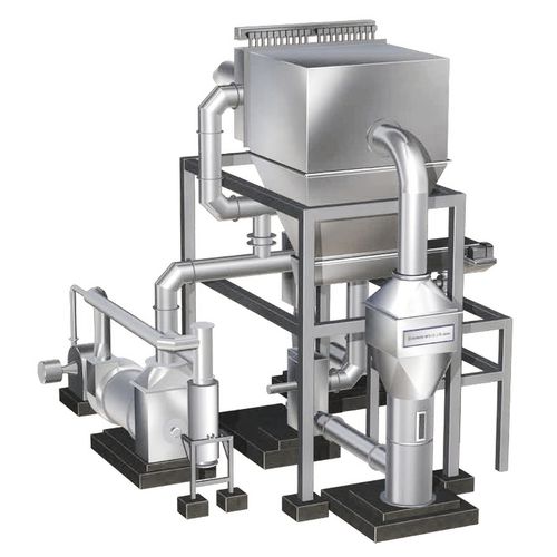 Sécheur à lit fluidisé - Okawara Mfg. Co., Ltd - à pulvérisation / à air chaud / à convection