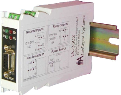 Module d'entrée numérique - IA-3302-2 - Intelligent-Appliance - RS232 / 4 canaux / à 2 E