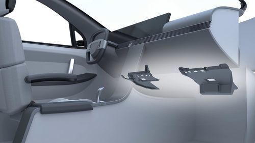 Élément de fixation pour l'automobile - Hutchinson Precision Sealing Systems - de panneaux / en polypropylène / sur mesure