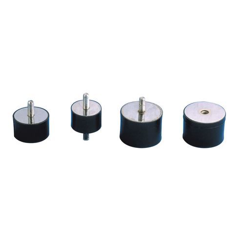 Support antivibratoire cylindrique - RADIAFLEX® - Hutchinson Precision Sealing Systems - en acier doux / en élastomère / amortisseur de vibrations