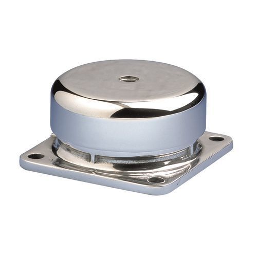 Support antivibratoire carré - STABIFLEX - Hutchinson Precision Sealing Systems - en acier / en aluminium massif / en élastomère