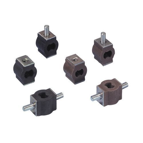 Support antivibratoire carré - S.L.F. - Hutchinson Precision Sealing Systems - en métal / en silicone / basse fréquence