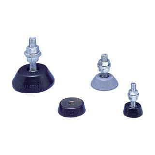Support antivibratoire cylindrique - MINIFIX® - Hutchinson Precision Sealing Systems - en acier / en élastomère / en inox