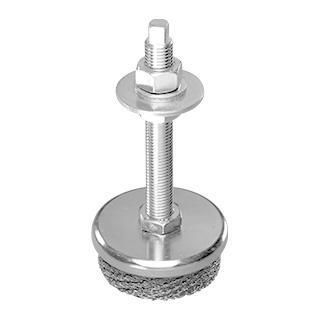 Support antivibratoire cylindrique - PDM series - Hutchinson Precision Sealing Systems - en inox / pour presse / pour machines