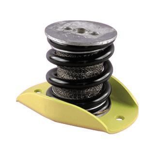 Support antivibratoire cylindrique - V1B11 series - Hutchinson Precision Sealing Systems - en métal / en acier / en alliage léger
