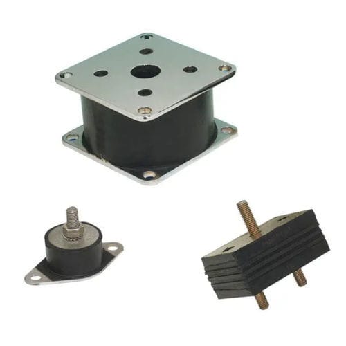Support antivibratoire carré - 53 - Hutchinson Precision Sealing Systems - en élastomère / pour engin / pour charges lourdes