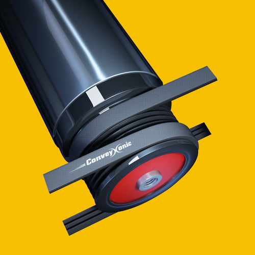 Bande de convoyeur flexible - Conveyxonic® - Hutchinson Precision Sealing Systems - en toile / à nervures / forte charge