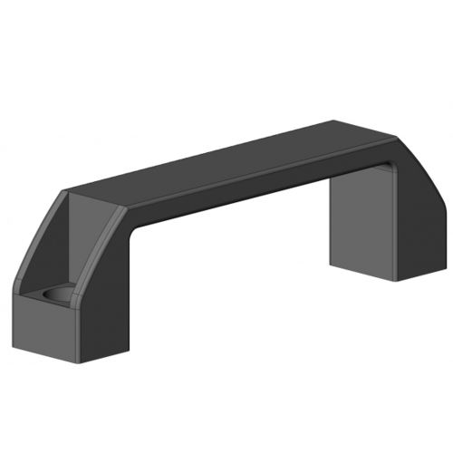 Poignée étrier - 2120 A series - TecEnMa GmbH - pour porte / en aluminium / en profilé aluminium