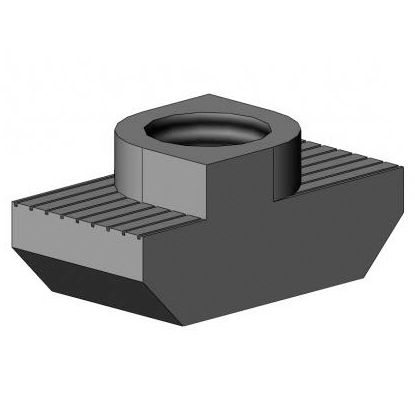 Tasseau pour rainures en T - 3110 S 100 VZ 01 series - TecEnMa GmbH