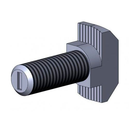 Boulon fileté - 3310 S 1008 VZ 01 series - TecEnMa GmbH - en T / marteau / en acier zingué