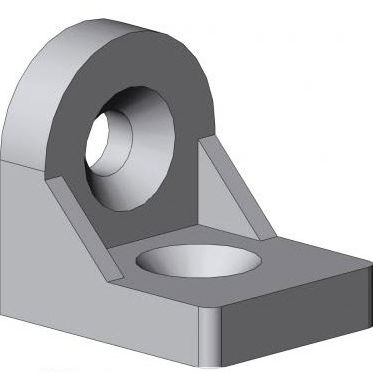 Équerre de fixation pour profilé aluminium - 4030 A - EL 01 series - TecEnMa GmbH - pour l'assemblage / en aluminium / 90°