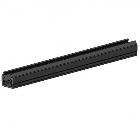 Profilé de recouvrement en polypropylène - 6208 K 08 SW 01 - TecEnMa GmbH - en U