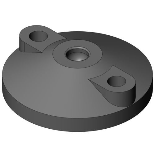 Pied de machine - 1110 K series - TecEnMa GmbH - en polyamide / de mise à niveau / à rotule